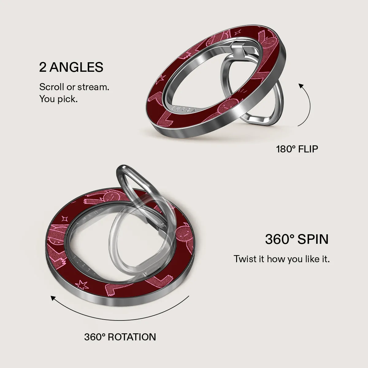Inner Demons - Magnetic Ring Holder sold by burga product image thumbnail 3