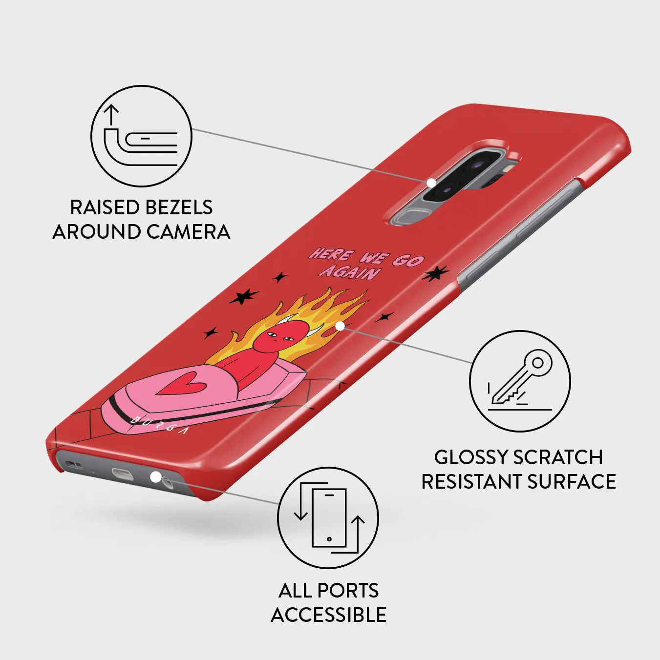 Buckle Up - Samsung Galaxy S9 Plus Case sold by burga product image thumbnail 3