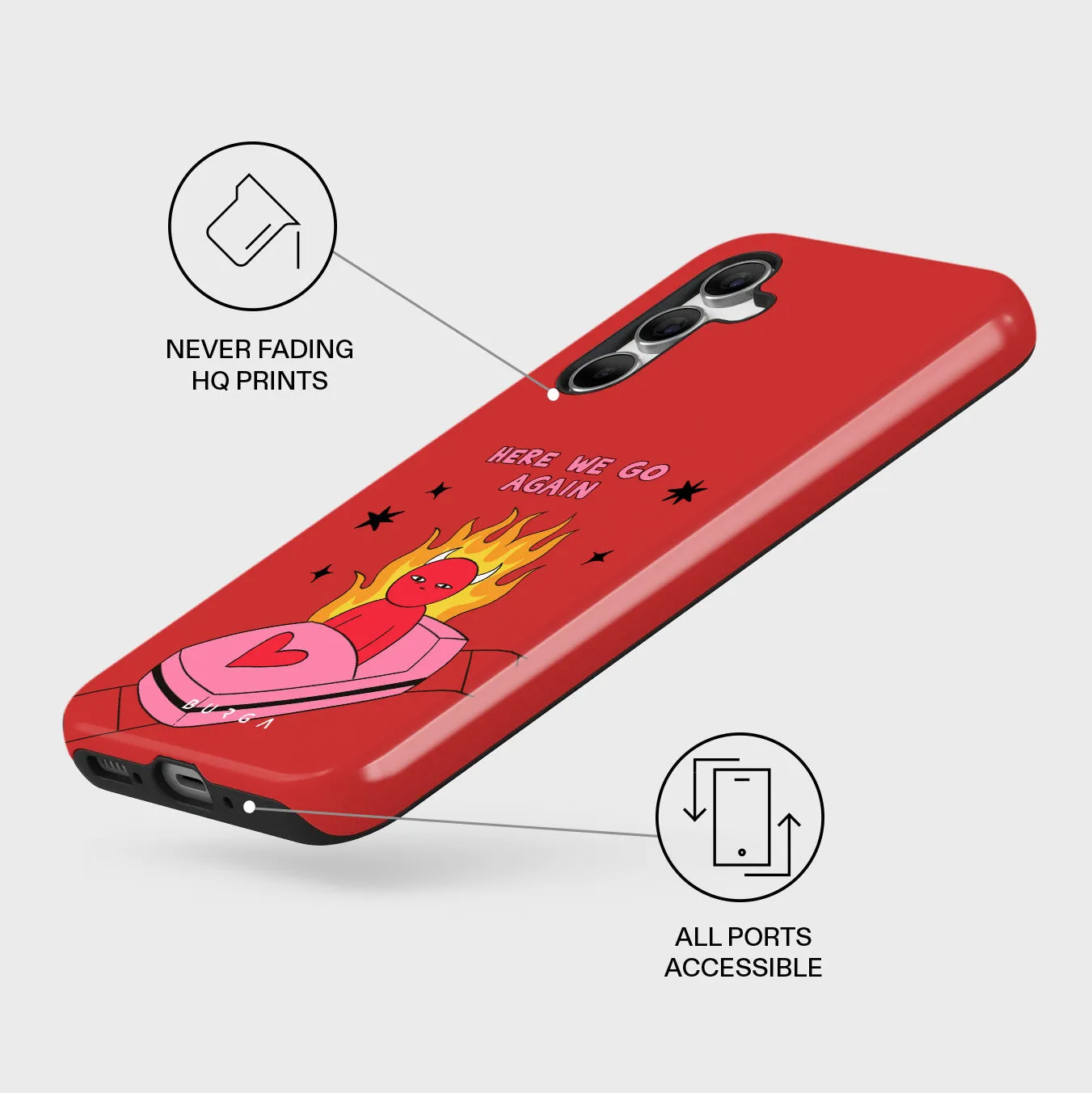 Buckle Up - Samsung Galaxy A54 Case sold by burga product image thumbnail 3