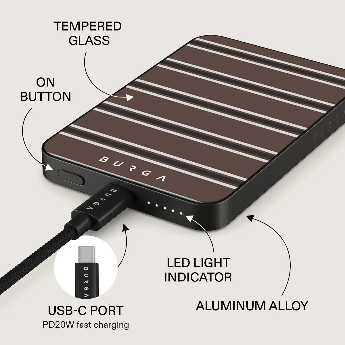 Tailor Made - Magnetic Power Bank sold by burga product image thumbnail 5