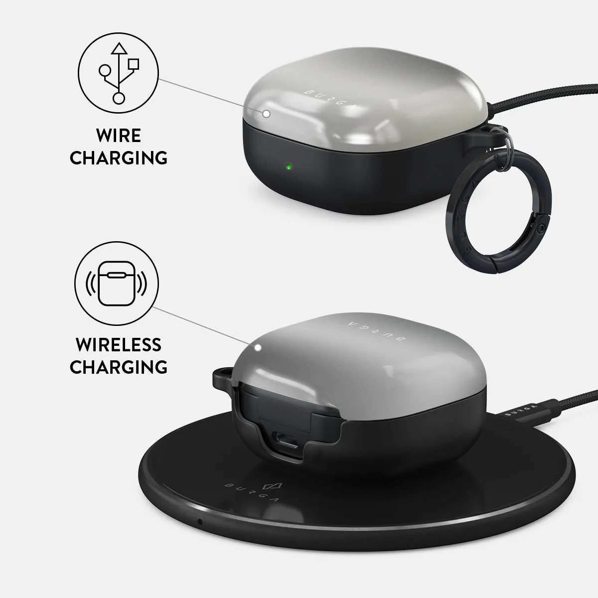 Silver Lining - Samsung Galaxy Buds FE Case sold by burga product image thumbnail 3