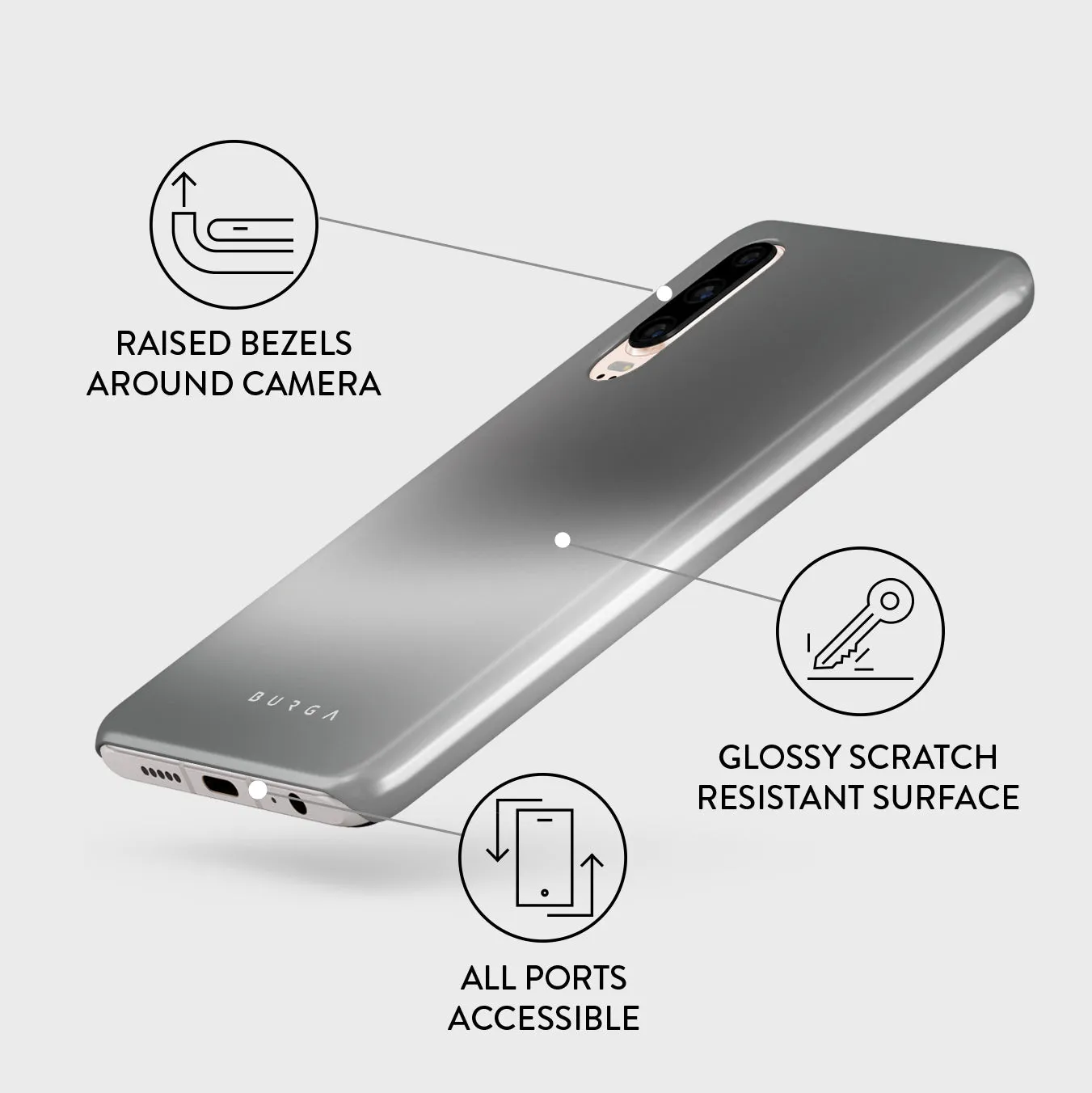 Silver Lining - Huawei P30 Case sold by burga product image thumbnail 3