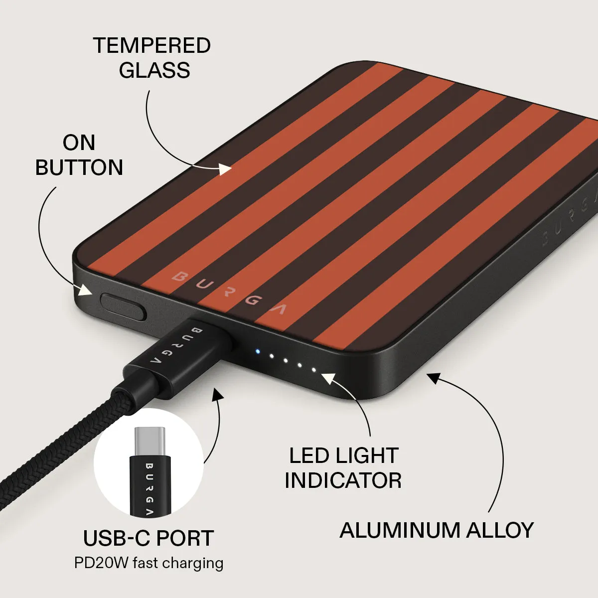Rivalry - Magnetic Power Bank sold by burga product image thumbnail 5