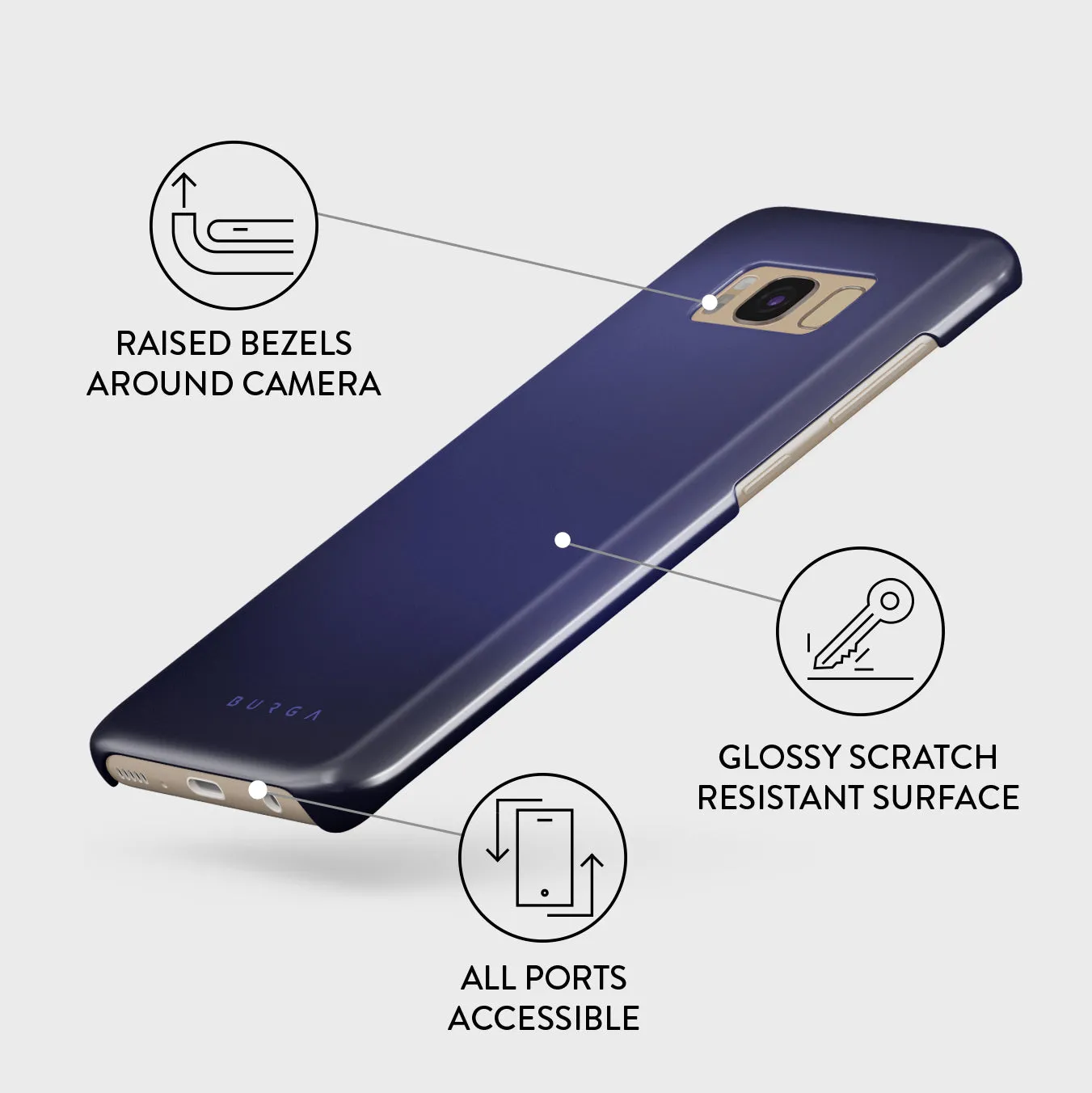 Moonwalker - Samsung Galaxy S8 Case sold by burga product image thumbnail 3