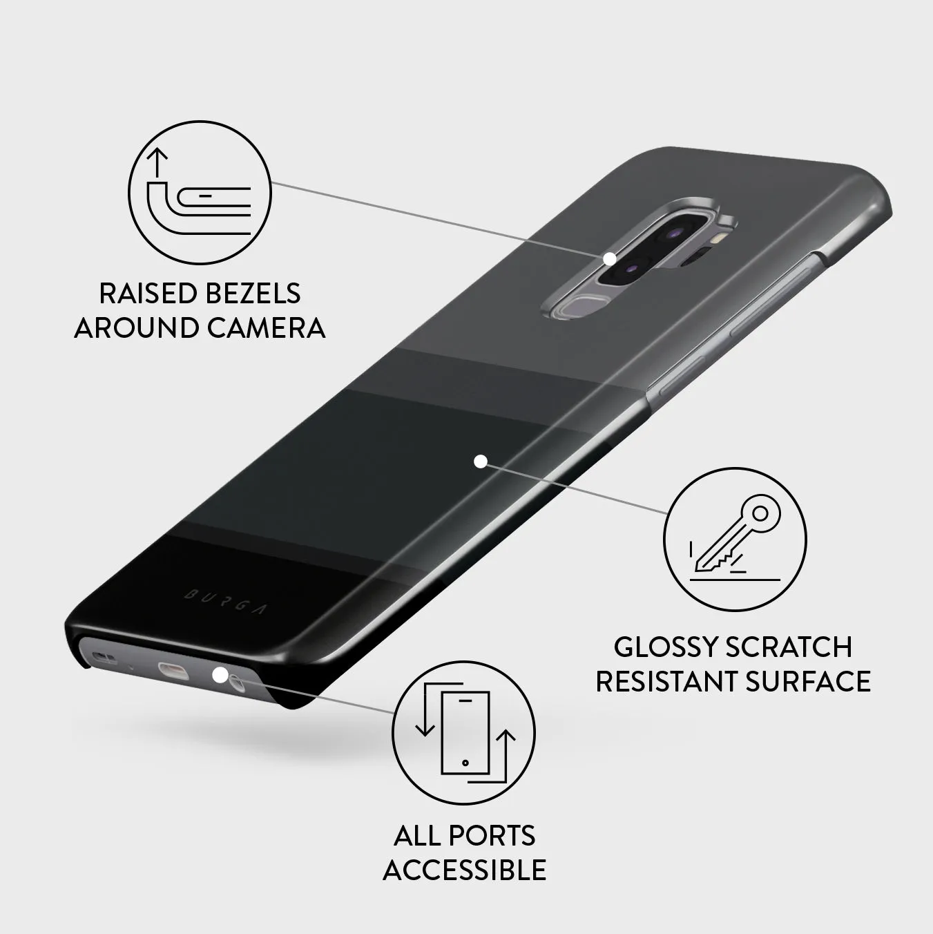 Monotone - Samsung Galaxy S9 Plus Case sold by burga product image thumbnail 3