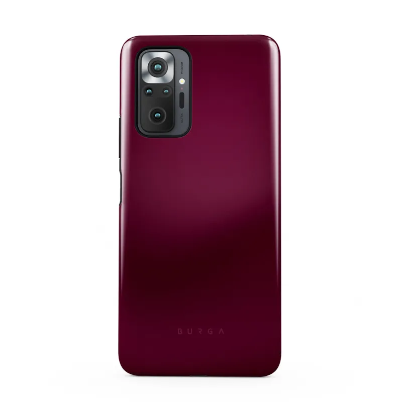 Dark Cherry - Xiaomi Redmi Note 10 Pro Case made by burga