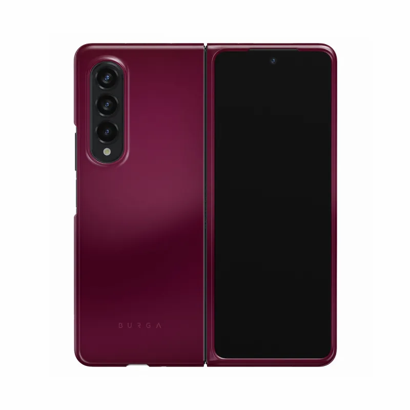 Dark Cherry - Samsung Galaxy Z Fold 4 Case made by burga