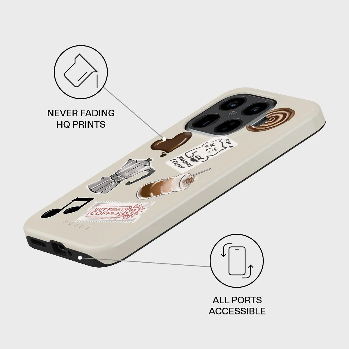 Oat Milk Please - Xiaomi 15T Pro Case sold by burga product image thumbnail 3