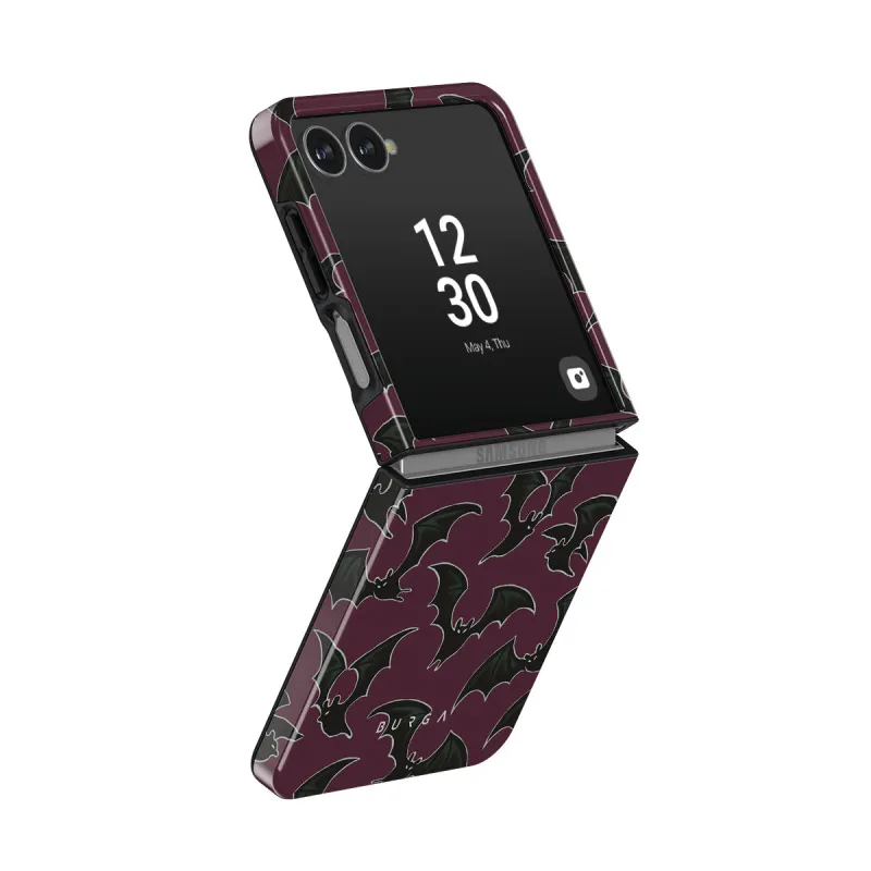 Midnight Visitor - Samsung Galaxy Z Flip 8 Case made by burga