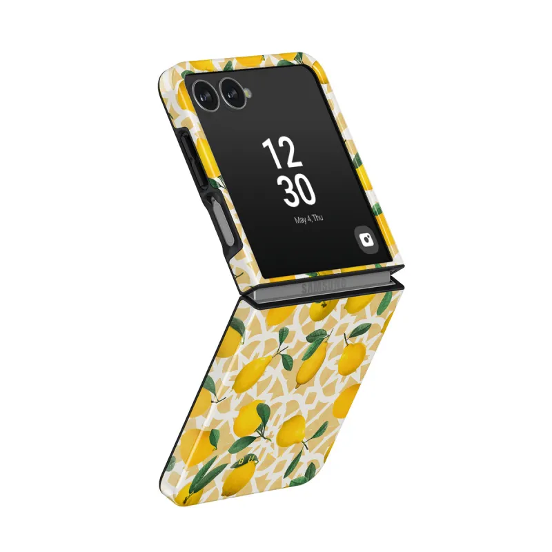 Lemon Juice - Samsung Galaxy Z Flip 8 Case made by burga