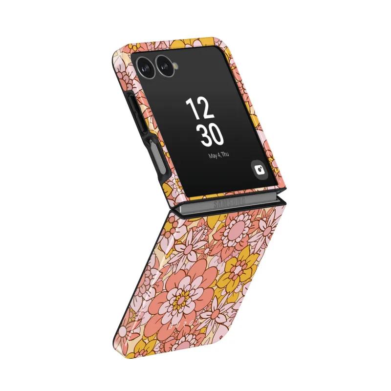 Garden Brunch - Floral Samsung Galaxy Z Flip 8 Case made by burga