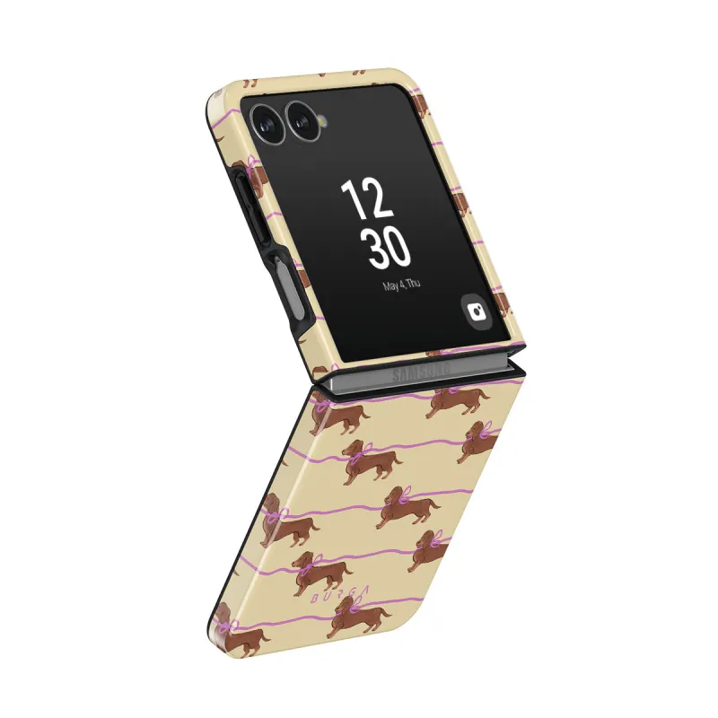 Always Late - Samsung Galaxy Z Flip 8 Case made by burga