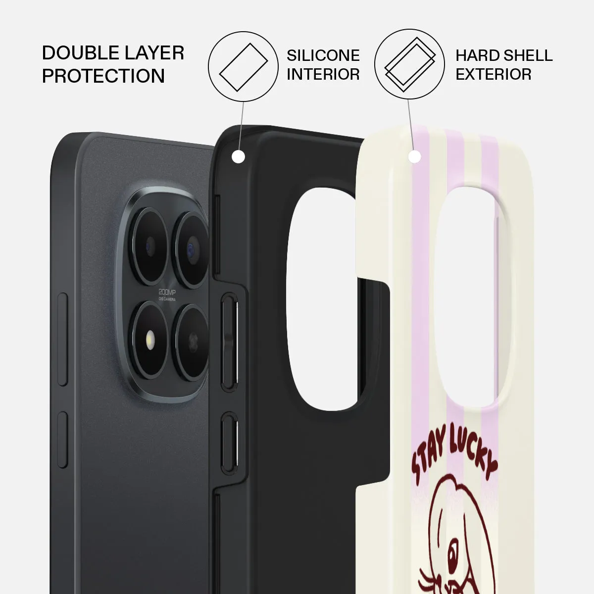 Stay Lucky - Xiaomi Redmi Note 15 Pro 5G Case sold by burga product image thumbnail 2