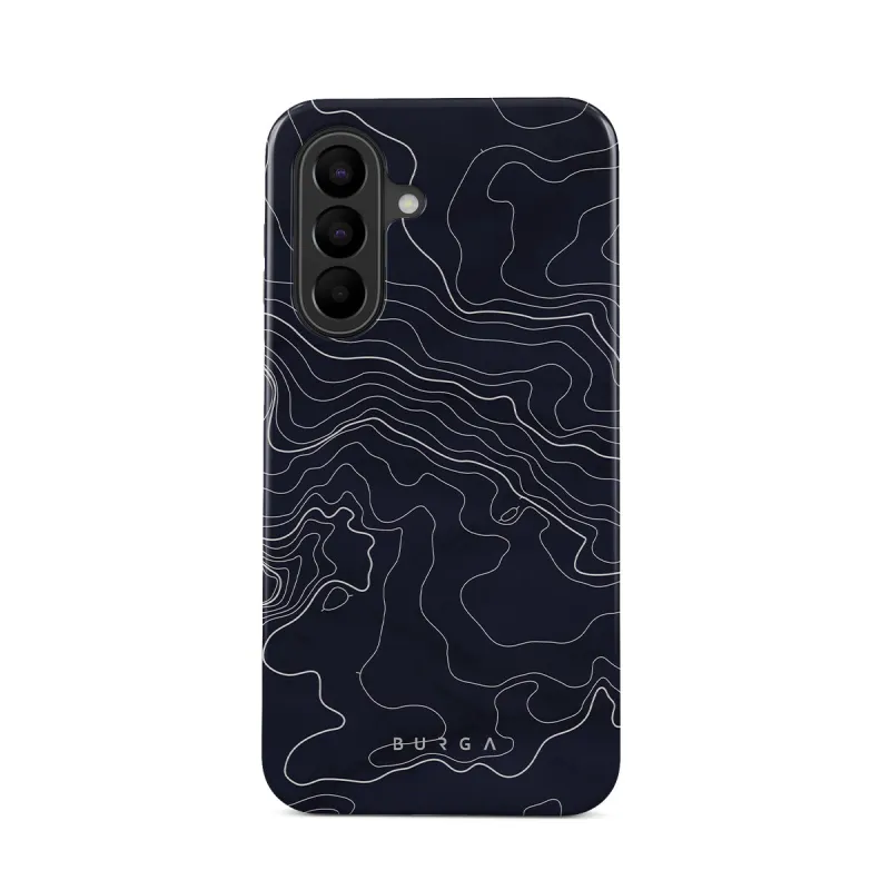 Drifting Shores - Line Art Samsung Galaxy A27 5G Case made by burga