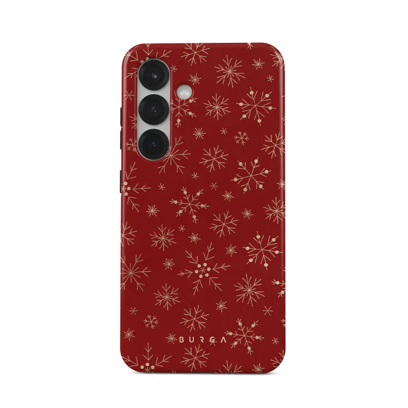 Dear Santa - Snowflake Samsung Galaxy S25 Case made by burga