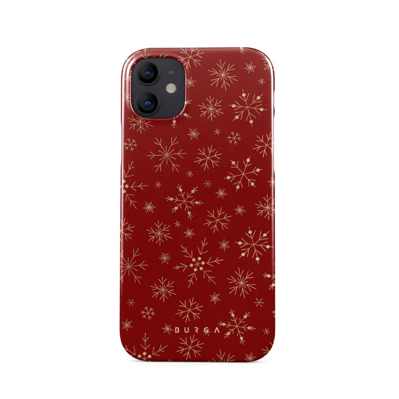 Dear Santa - Snowflake iPhone 12 Case made by burga