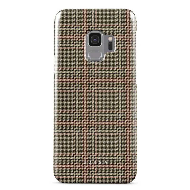 Favorite Coat - Plaid Samsung Galaxy S9 Case made by burga