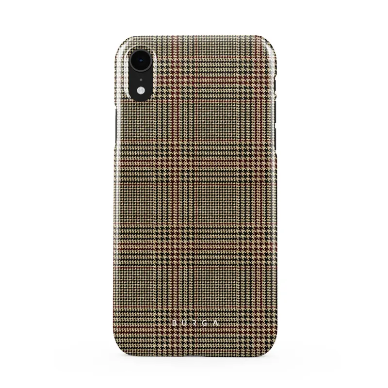Favorite Coat - Plaid iPhone XR Case made by burga