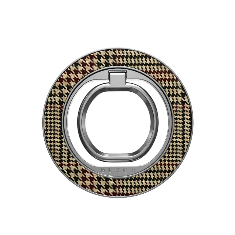 Favorite Coat - Plaid Magnetic Ring Holder made by burga