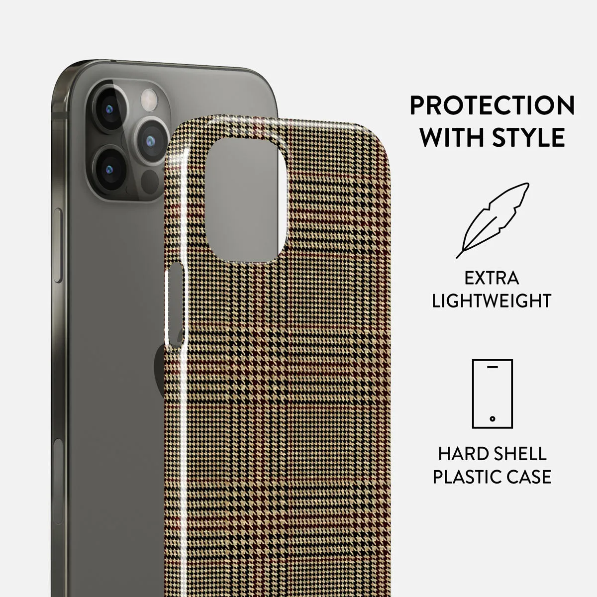 Favorite Coat - Plaid iPhone 12 Pro Max Case sold by burga product image thumbnail 2