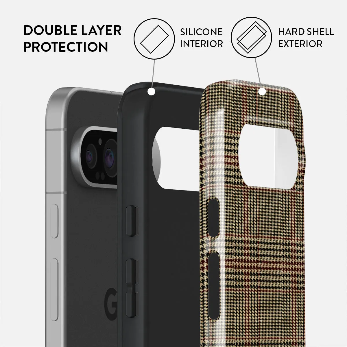 Favorite Coat - Plaid Google Pixel 9 Case sold by burga product image thumbnail 2