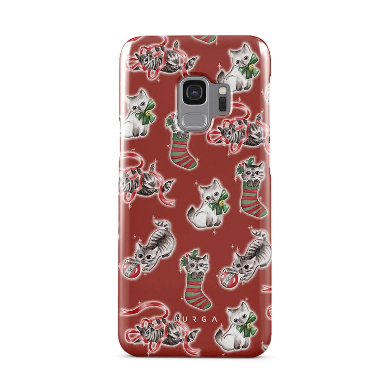 Merry Kitty - Samsung Galaxy S9 Case made by burga