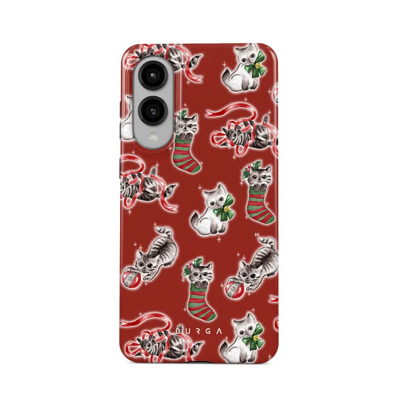 Merry Kitty - Samsung Galaxy S25 Edge Case made by burga