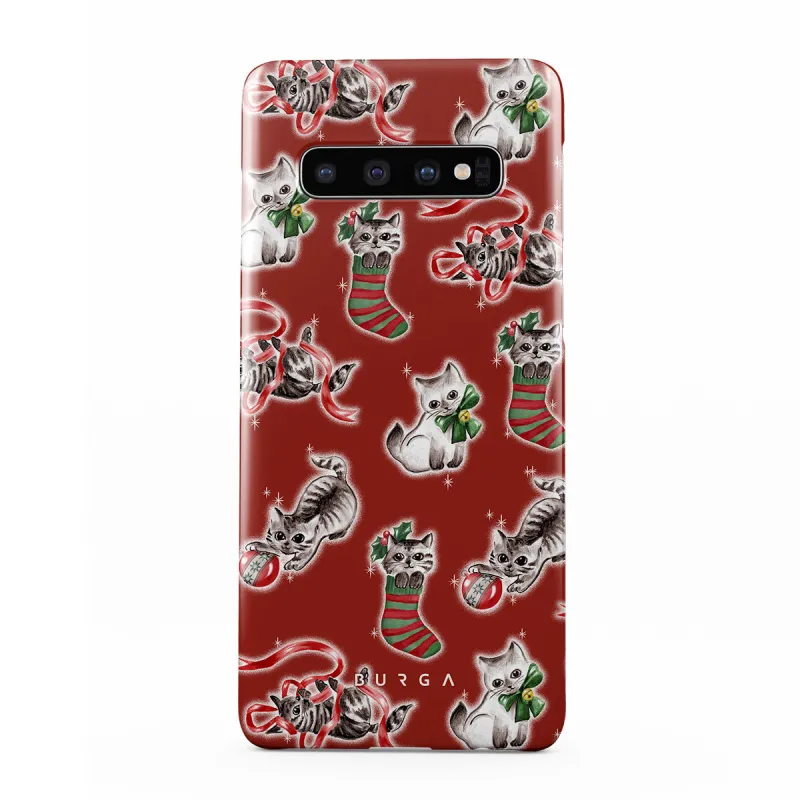Merry Kitty - Samsung Galaxy S10 Plus Case made by burga