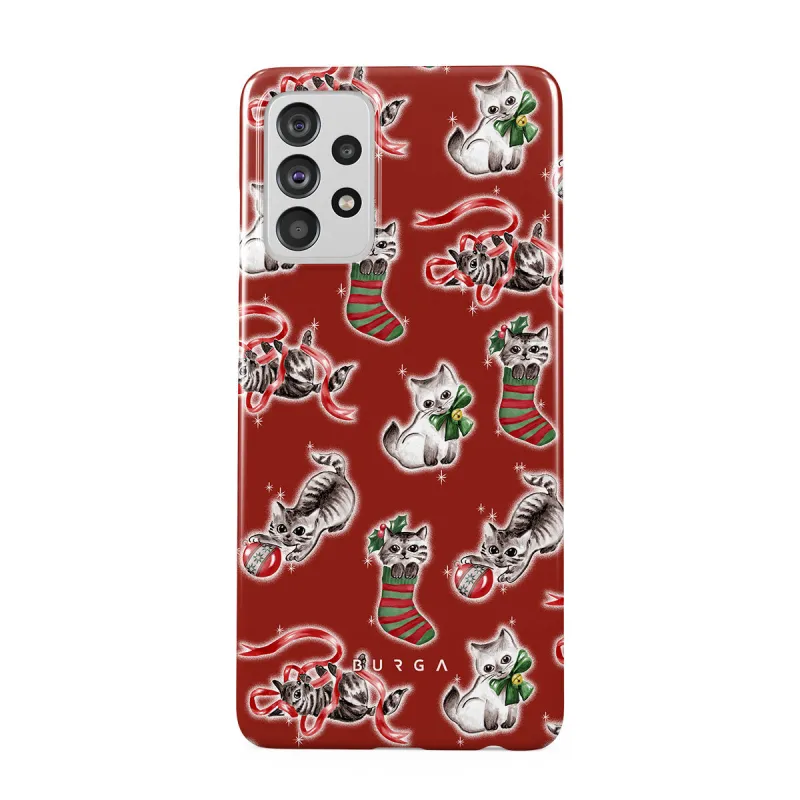Merry Kitty - Samsung Galaxy A72 4G / 5G Case made by burga