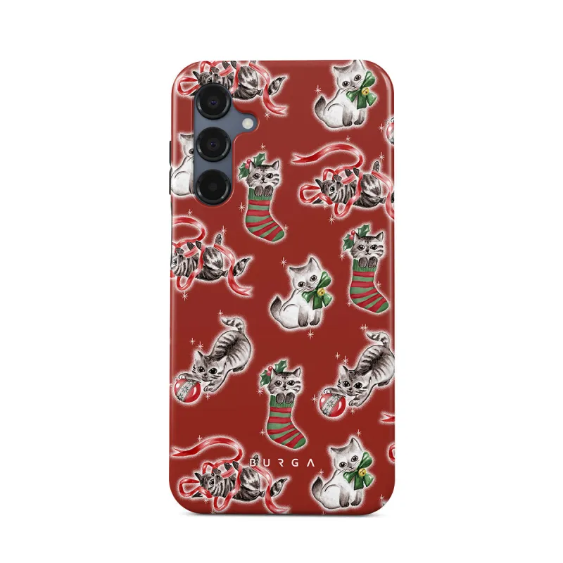 Merry Kitty - Samsung Galaxy A16 Case made by burga