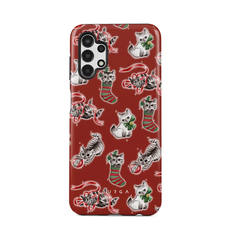 Merry Kitty - Samsung Galaxy A13 4G Case made by burga
