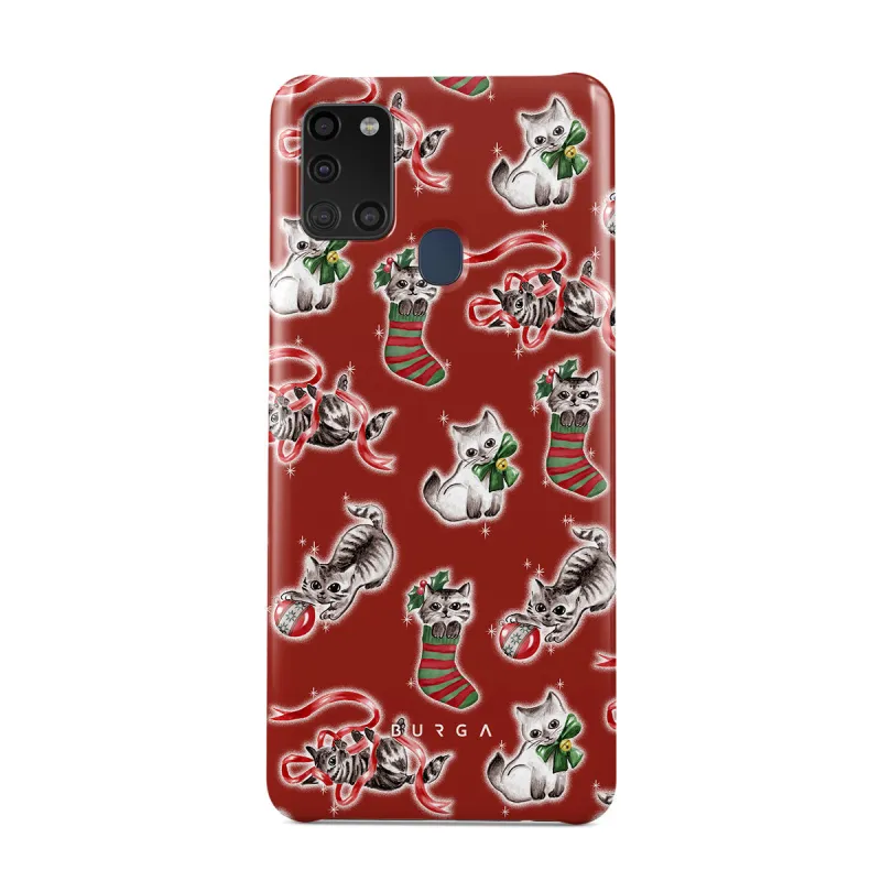 Merry Kitty - Samsung Galaxy A21s 4G Case made by burga