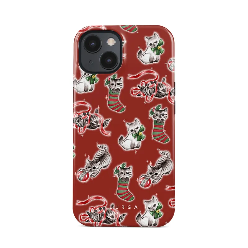 Merry Kitty - iPhone 15 Case made by burga