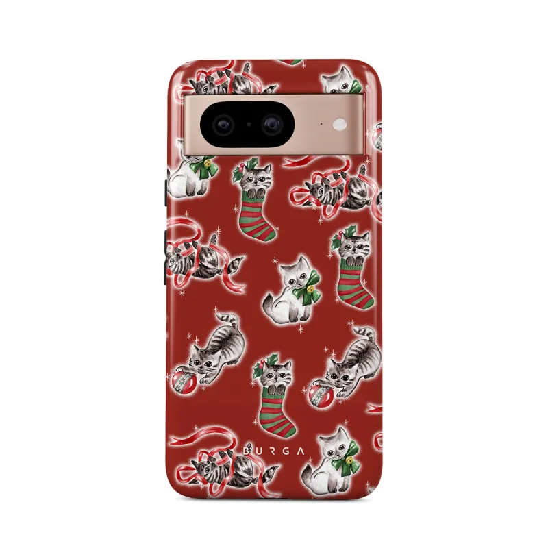 Merry Kitty - Google Pixel 8 Case made by burga