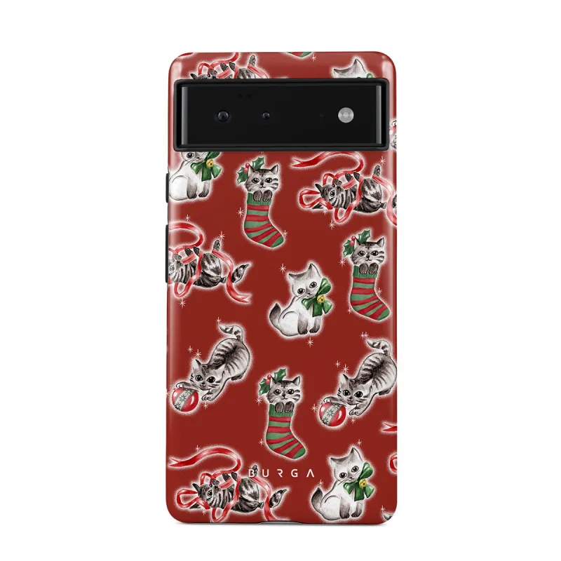 Merry Kitty - Google Pixel 6 Pro Case made by burga