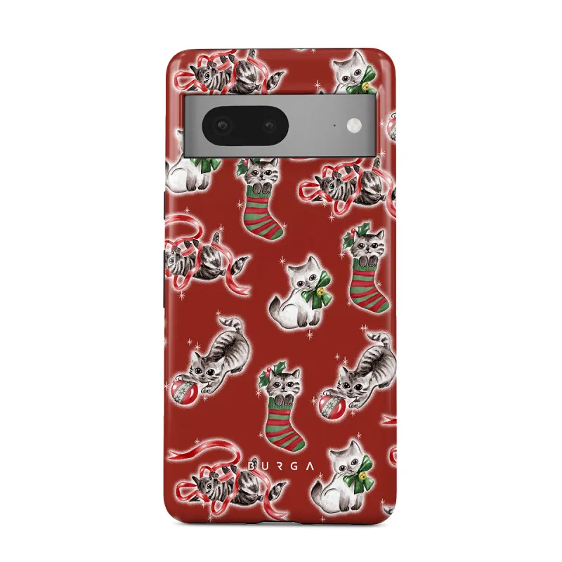 Merry Kitty - Google Pixel 7 Case made by burga