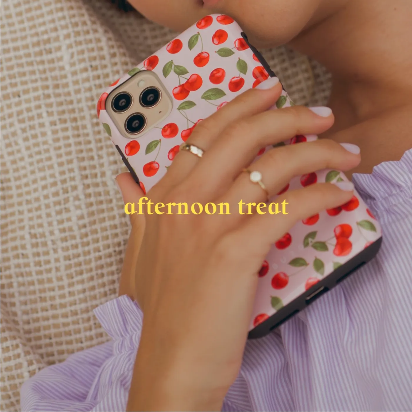 Afternoon Treat - Cherry OnePlus 15 Case sold by burga product image thumbnail 5