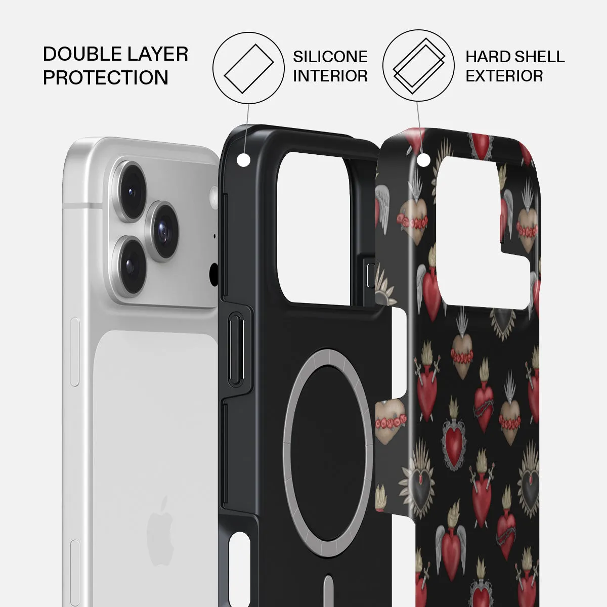 Sworn Hearts - iPhone 18 Pro Case sold by burga product image thumbnail 2