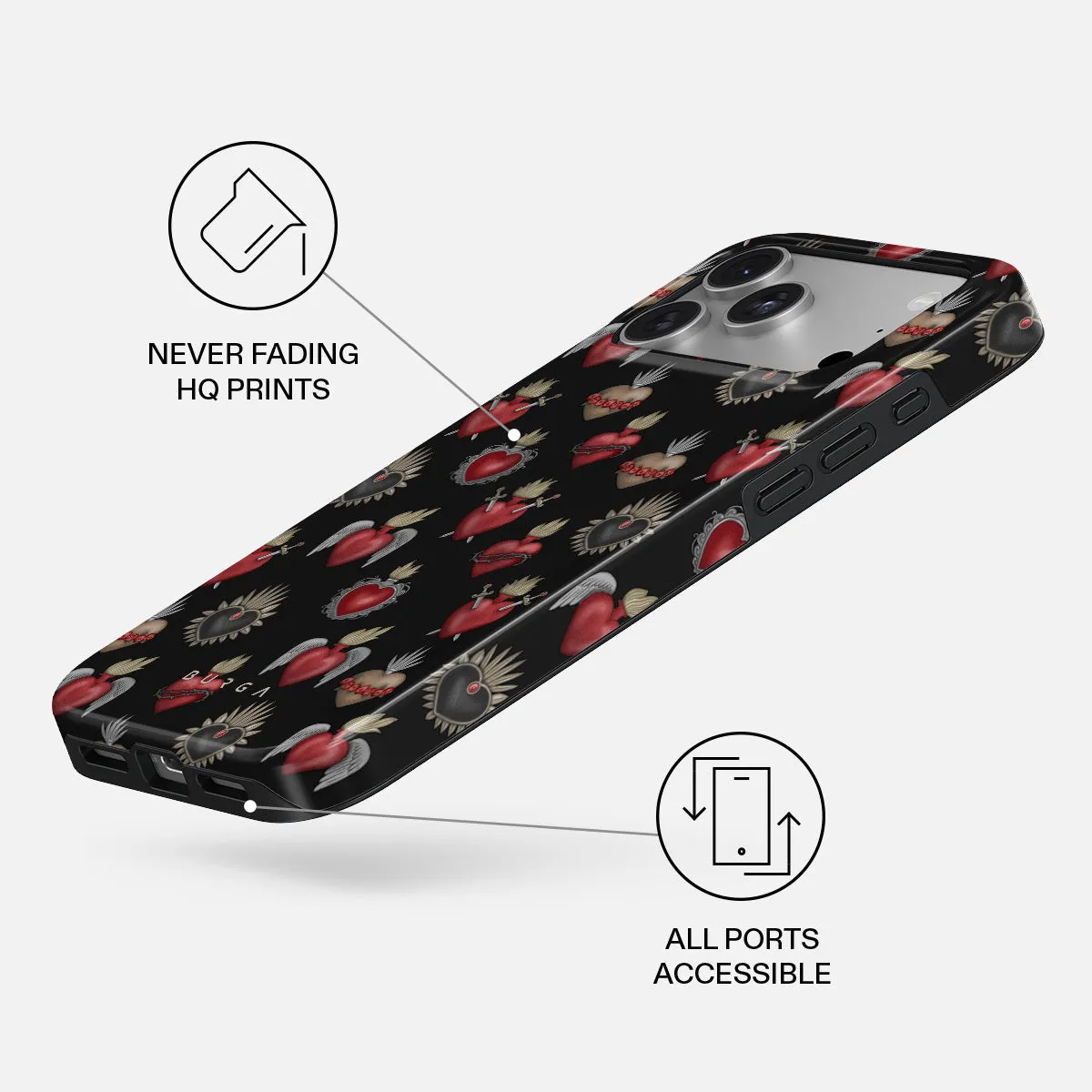 Sworn Hearts - iPhone 18 Pro Case sold by burga product image thumbnail 3