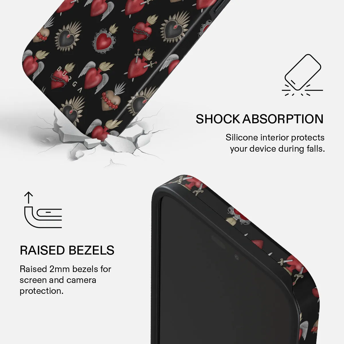 Sworn Hearts - iPhone 18 Pro Case sold by burga product image thumbnail 4