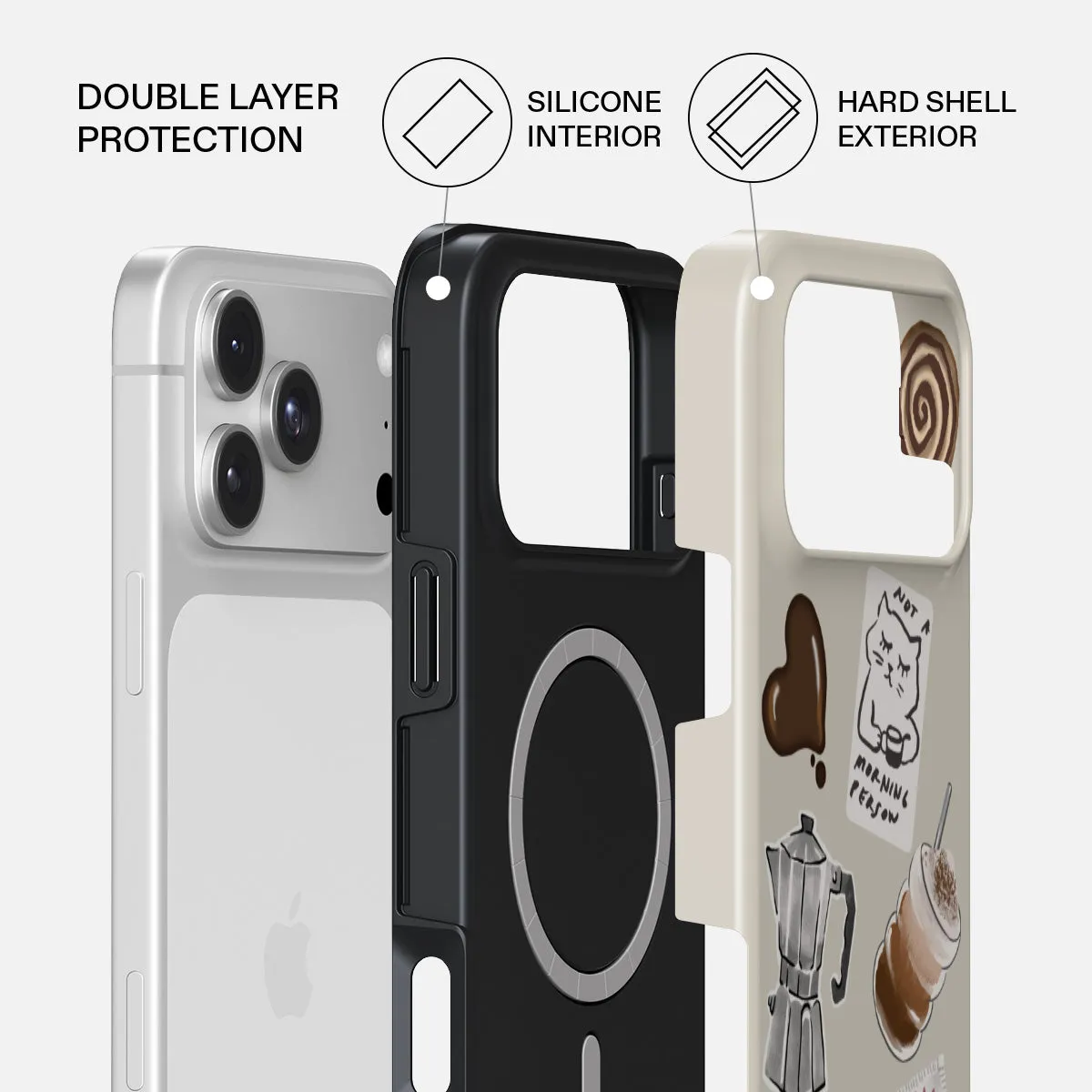 Oat Milk Please - iPhone 18 Pro Case sold by burga product image thumbnail 2