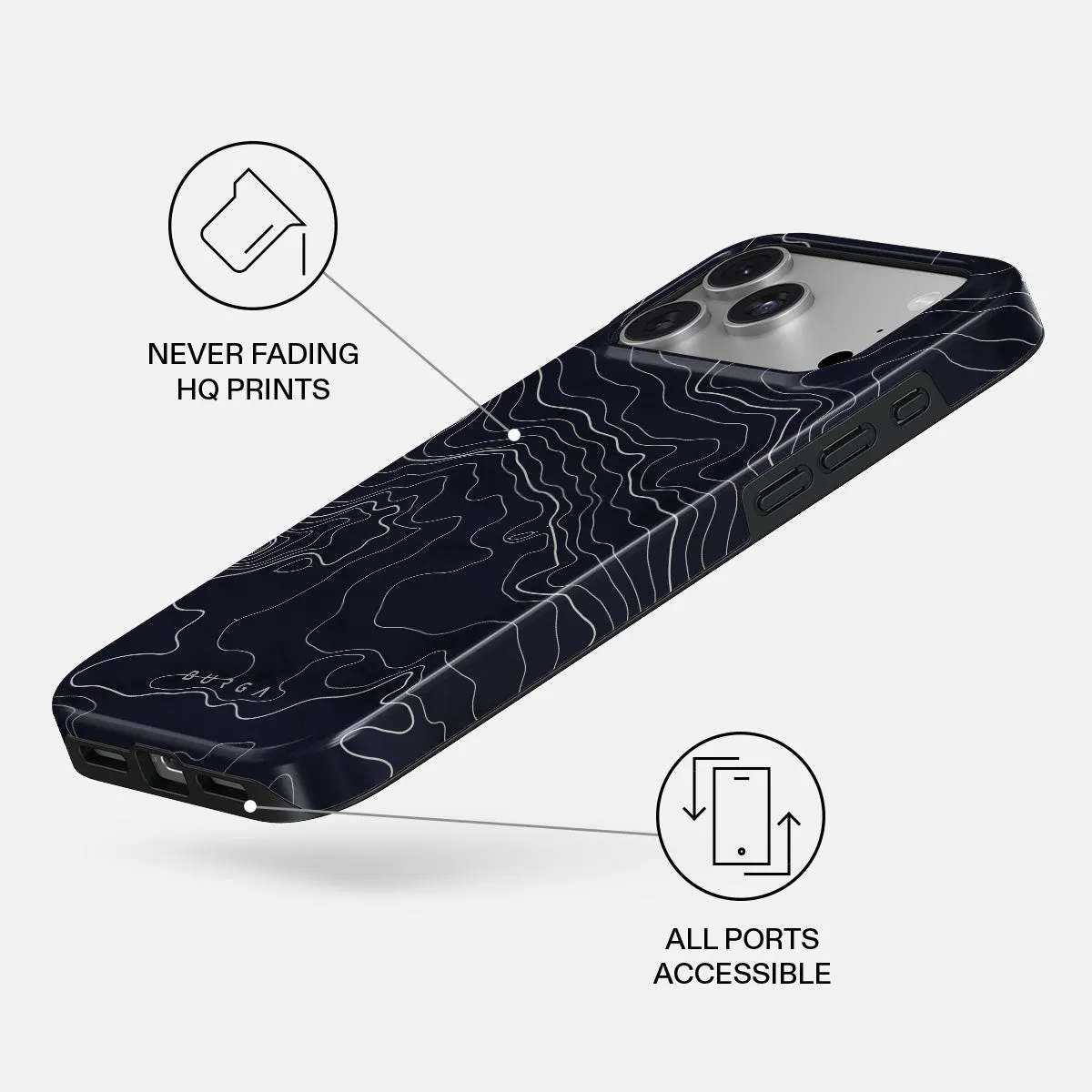 Drifting Shores - Line Art iPhone 18 Pro Max Case sold by burga product image thumbnail 3