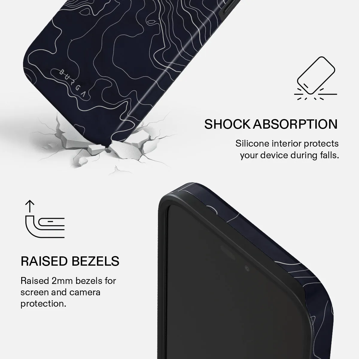 Drifting Shores - Line Art iPhone 18 Pro Max Case sold by burga product image thumbnail 4