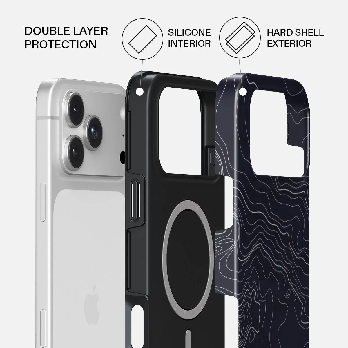 Drifting Shores - Line Art iPhone 18 Pro Max Case sold by burga product image thumbnail 2