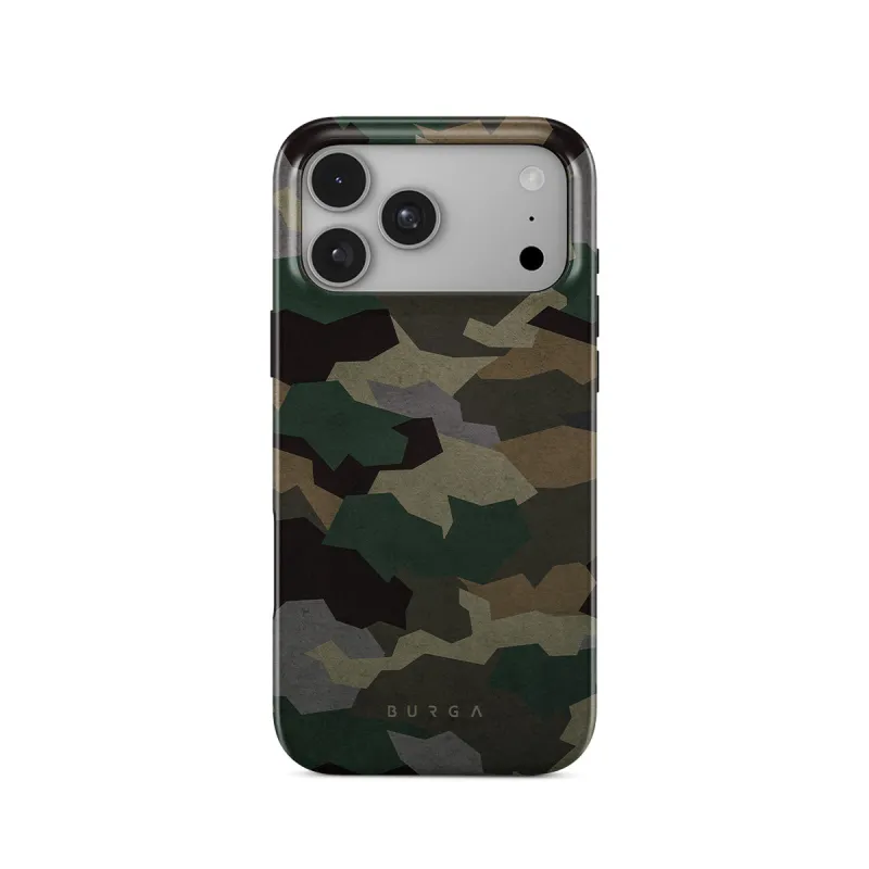 Tropical Green Camo - iPhone 18 Pro Case made by burga