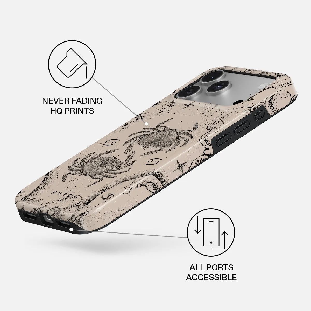 Cancer - iPhone 18 Pro Case sold by burga product image thumbnail 3