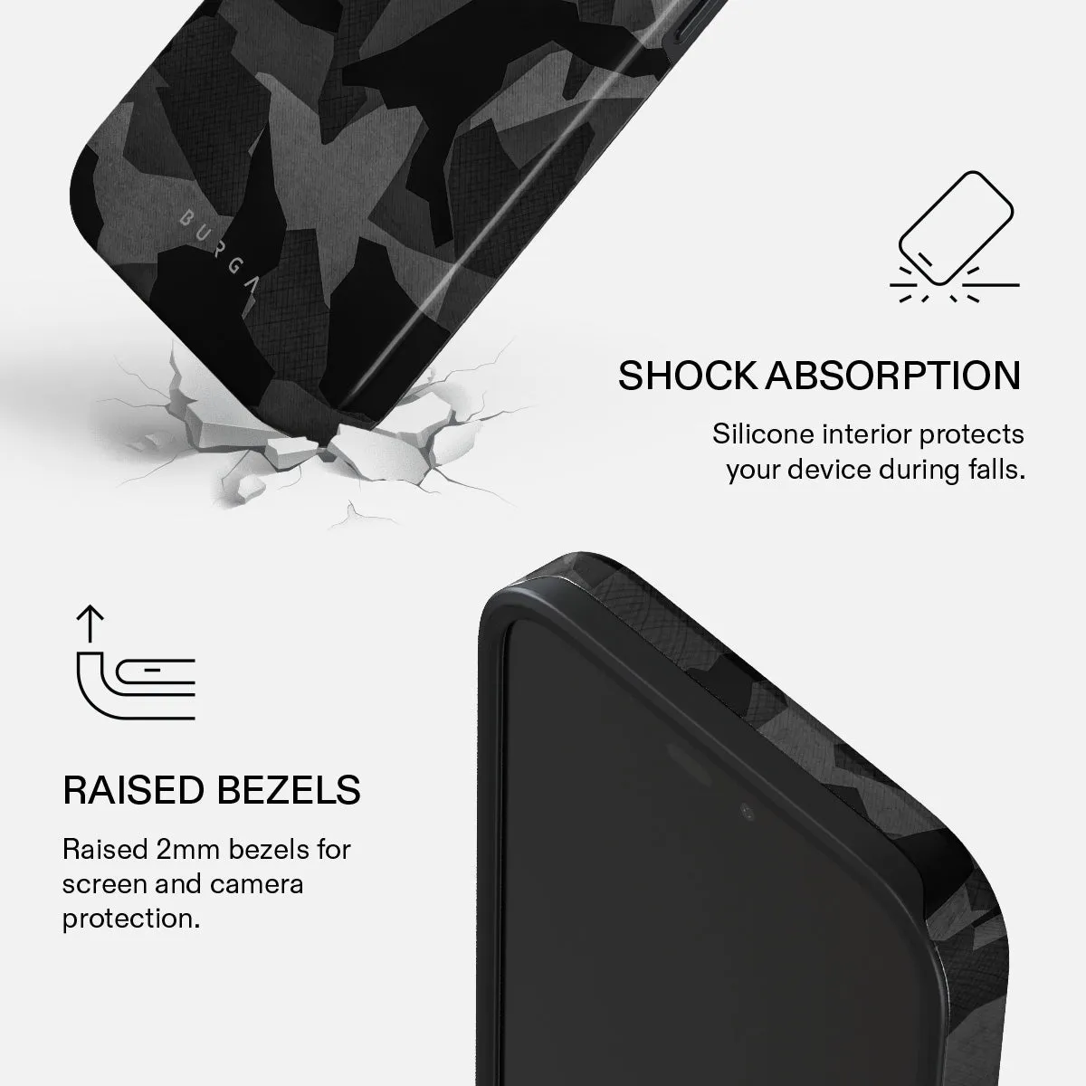 Night Black Camouflage - iPhone 18 Pro Max Case sold by burga product image thumbnail 4