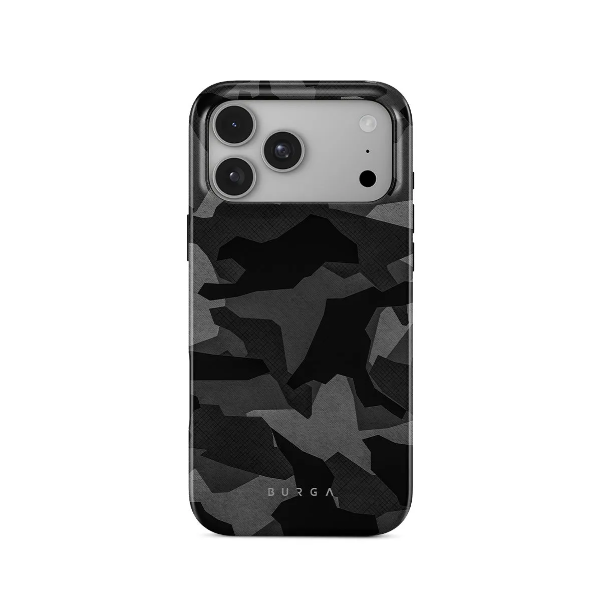 Night Black Camouflage - iPhone 18 Pro Max Case sold by burga