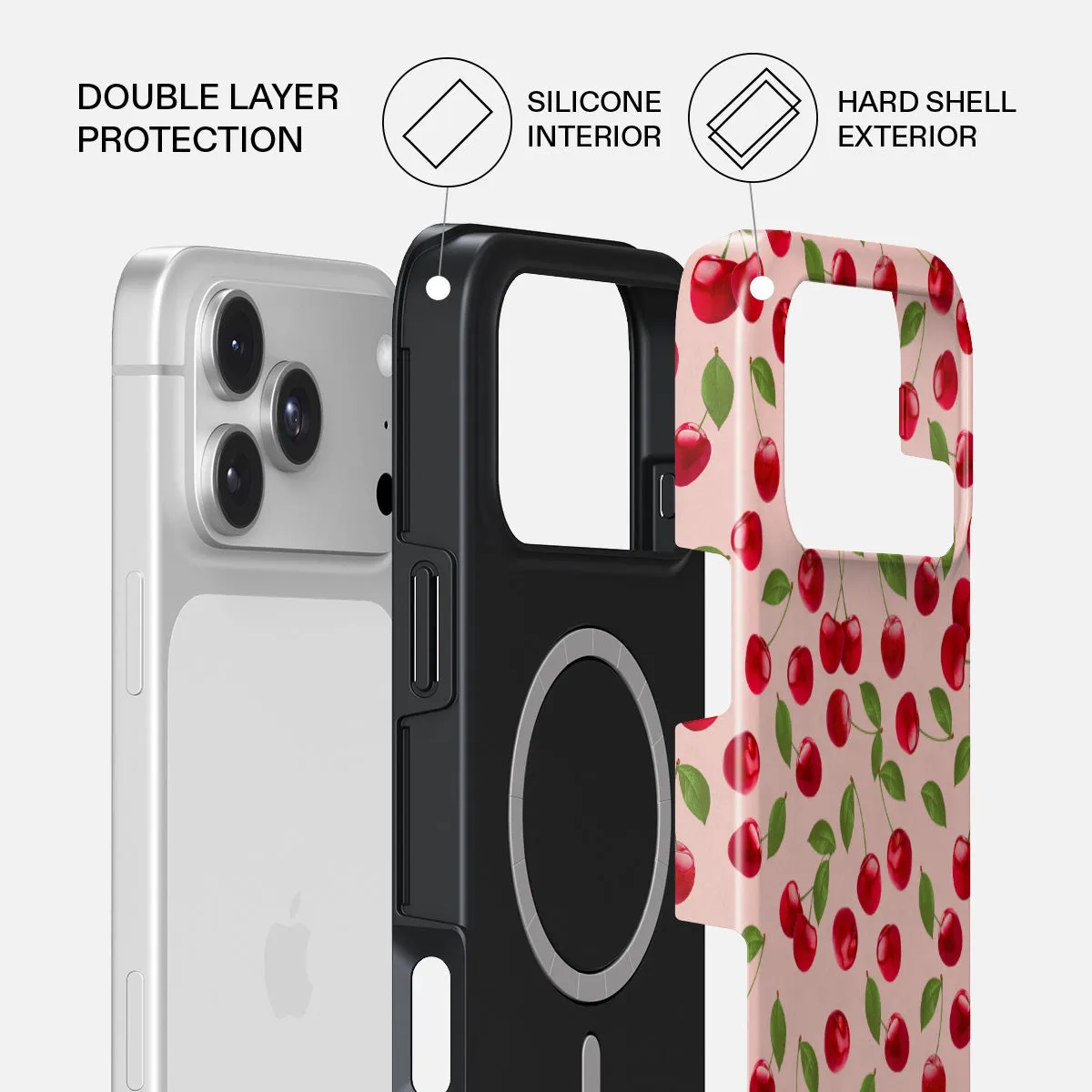 Afternoon Treat - Cherry iPhone 18 Pro Max Case sold by burga product image thumbnail 2