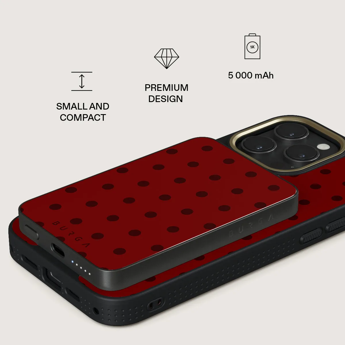 Red Velvet - Magnetic Power Bank sold by burga product image thumbnail 2
